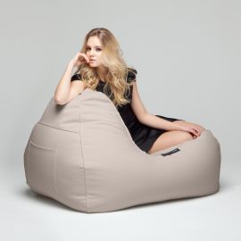 Кожаное кресло Tivoli Lounger™ - Eco Weave (бежевое)