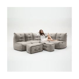 Mod5 Living Lounge - Keystone Grey (Шенилл), Цвет: Keystone Grey, Категория ткани: Шенилл от производителя ambient lounge Mod5 Living Lounge - Keystone Grey (Шенилл), Цвет: Keystone Grey, Категория ткани: Шенилл