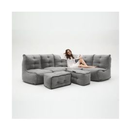 Mod5 Living Lounge - Luscious Grey (Шенилл), Цвет: Luscious Grey, Категория ткани: Шенилл от производителя ambient lounge Mod5 Living Lounge - Luscious Grey (Шенилл), Цвет: Luscious Grey, Категория ткани: Шенилл