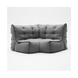 Twin Modular Corner - Luscious Grey (Шенилл), Цвет: Luscious Grey, Категория ткани: Шенилл