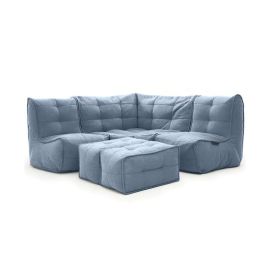 Mod4 Corner Deluxe - Blue Jazz (Шенилл), Цвет: Blue Jazz, Категория ткани: Шенилл