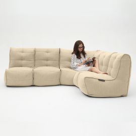 Mod4 L Sofa - Eco Weave (Шенилл), Цвет: Eco Weave, Категория ткани: Шенилл, изображение 2