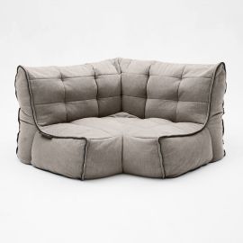 Twin Modular Corner - Keystone Grey (Шенилл), Цвет: Keystone Grey, Категория ткани: Шенилл, изображение 2