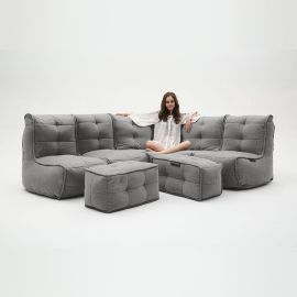 Mod5 Living Lounge - Luscious Grey (Шенилл), Цвет: Luscious Grey, Категория ткани: Шенилл, изображение 2