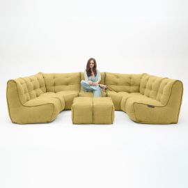 Mod6 Lounge Max - Yellow Shine (Шенилл), Цвет: Yellow Shine, Категория ткани: Шенилл, изображение 2