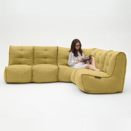 Mod4 L Sofa - Yellow Shine (Шенилл), Цвет: Yellow Shine, Категория ткани: Шенилл, изображение 2