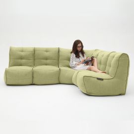 Mod4 L Sofa - Lime Citrus (Шенилл), Цвет: Lime Citrus, Категория ткани: Шенилл, изображение 2