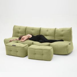 Mod4 Quad Couch - Lime Citrus (Шенилл), Цвет: Lime Citrus, Категория ткани: Шенилл