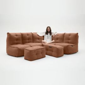 Mod5 Living Lounge - Terra Cocta (Шенилл), Цвет: Terra Cocta, Категория ткани: Шенилл, изображение 2