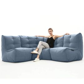 Mod3 Cozy Corner - Blue Jazz (Шенилл), Цвет: Blue Jazz, Категория ткани: Шенилл, изображение 2