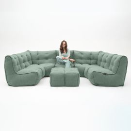 Mod6 Lounge Max - Pepper Mint  (Шенилл), Цвет: Pepper Mint, Категория ткани: Шенилл, изображение 2