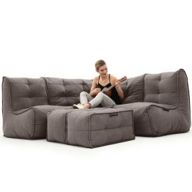 Mod4 Corner Deluxe - Hot Chocolate (Шенилл), Цвет: Hot Chocolate, Категория ткани: Шенилл, изображение 3