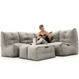 Mod4 Corner Deluxe - Keystone Grey (Шенилл), Цвет: Keystone Grey, Категория ткани: Шенилл, изображение 3