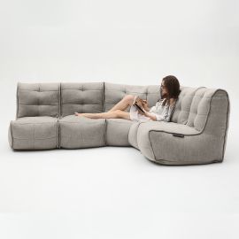 Mod4 L Sofa - Keystone Grey (Шенилл), Цвет: Keystone Grey, Категория ткани: Шенилл, изображение 3
