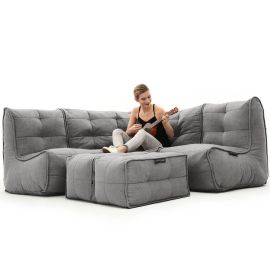 Mod4 Corner Deluxe - Luscious Grey (Шенилл), Цвет: Luscious Grey, Категория ткани: Шенилл, изображение 3