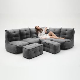 Mod5 Living Lounge - Black Sapphire (Шенилл), Цвет: Black Sapphire, Категория ткани: Шенилл, изображение 3