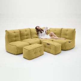 Mod5 Living Lounge - Yellow Shine (Шенилл), Цвет: Yellow Shine, Категория ткани: Шенилл, изображение 3