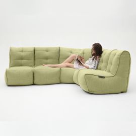Mod4 L Sofa - Lime Citrus (Шенилл), Цвет: Lime Citrus, Категория ткани: Шенилл, изображение 3