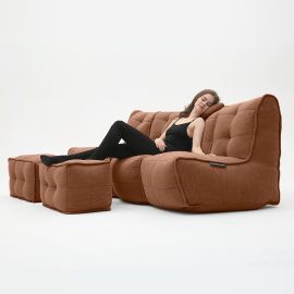 Mod4 Quad Couch - Terra Cocta (Шенилл), Цвет: Terra Cocta, Категория ткани: Шенилл, изображение 3