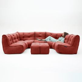 Mod6 Lounge Max - Wildberry Deluxe (Шенилл), Цвет: Wildberry Deluxe, Категория ткани: Шенилл, изображение 3