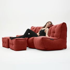 Mod4 Quad Couch - Wildberry Deluxe (Шенилл), Цвет: Wildberry Deluxe, Категория ткани: Шенилл, изображение 3