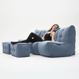 Mod4 Quad Couch - Blue Jazz (Шенилл), Цвет: Blue Jazz, Категория ткани: Шенилл, изображение 3