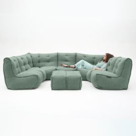 Mod6 Lounge Max - Pepper Mint  (Шенилл), Цвет: Pepper Mint, Категория ткани: Шенилл, изображение 3