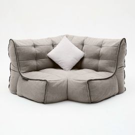 Twin Modular Corner - Keystone Grey (Шенилл), Цвет: Keystone Grey, Категория ткани: Шенилл, изображение 4