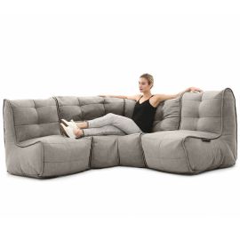Mod3 Cozy Corner - Keystone Grey (Шенилл), Цвет: Keystone Grey, Категория ткани: Шенилл, изображение 4