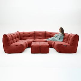 Mod6 Lounge Max - Wildberry Deluxe (Шенилл), Цвет: Wildberry Deluxe, Категория ткани: Шенилл, изображение 4