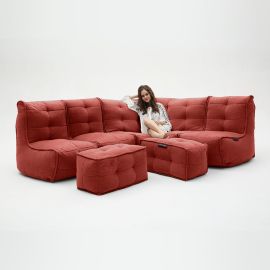 Mod5 Living Lounge - Wildberry Deluxe (Шенилл), Цвет: Wildberry Deluxe, Категория ткани: Шенилл, изображение 4