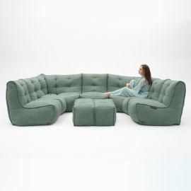 Mod6 Lounge Max - Pepper Mint  (Шенилл), Цвет: Pepper Mint, Категория ткани: Шенилл, изображение 4