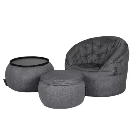 Versa Table (Оксфорд, Titanium Weave), Цвет: Titanium Weave, Категория ткани: Оксфорд, изображение 4