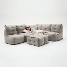 Mod5 Living Lounge - Keystone Grey (Шенилл), Цвет: Keystone Grey, Категория ткани: Шенилл, изображение 5