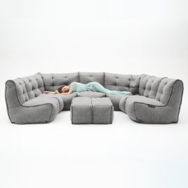 Mod6 Lounge Max - Luscious Grey (Шенилл), Цвет: Luscious Grey, Категория ткани: Шенилл, изображение 5