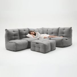 Mod5 Living Lounge - Luscious Grey (Шенилл), Цвет: Luscious Grey, Категория ткани: Шенилл, изображение 5