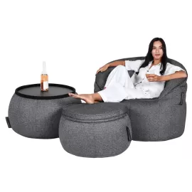 Versa Table (Оксфорд, Titanium Weave), Цвет: Titanium Weave, Категория ткани: Оксфорд, изображение 5