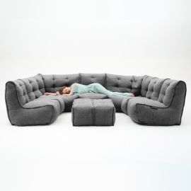 Mod6 Lounge Max - Black Sapphire (Шенилл), Цвет: Black Sapphire, Категория ткани: Шенилл, изображение 5