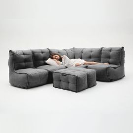 Mod5 Living Lounge - Black Sapphire (Шенилл), Цвет: Black Sapphire, Категория ткани: Шенилл, изображение 5