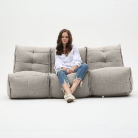 Mod3 Movie Couch - Keystone Grey (Шенилл), Цвет: Keystone Grey, Категория ткани: Шенилл, изображение 6