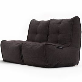 Twin Couch - Black Sapphire (Sofa Weave), Цвет: Black Sapphire, Категория ткани: Sofa Weave