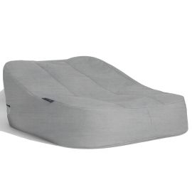 Купить большой шезлонг Satellite Twin Sofa™ - Maldives Grey (серый Оксфорд)