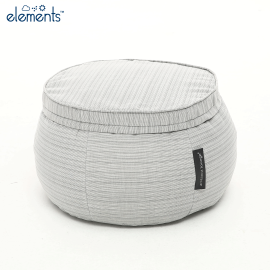 Wing Ottoman - Silverline (Elements), Цвет: Silverline, Категория ткани: Elements от производителя ambient lounge Wing Ottoman - Silverline (Elements), Цвет: Silverline, Категория ткани: Elements