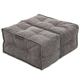 Twin Ottoman - Luscious Grey (Sofa Weave), Цвет: Luscious Grey, Категория ткани: Sofa Weave