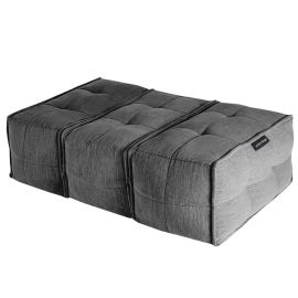 Mod3 Ottoman Trio - Black Sapphire (Шенилл), Цвет: Black Sapphire, Категория ткани: Шенилл