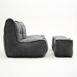 Mod3 Movie Couch Deluxe - Black Sapphire (Шенилл), Цвет: Mocha Mousse, Категория ткани: Экокожа, изображение 3