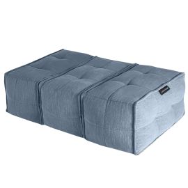 Mod3 Ottoman Trio - Blue Jazz (Шенилл), Цвет: Blue Jazz, Категория ткани: Шенилл