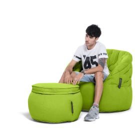 Butterfly Chaise - Limespa (Оксфорд), Цвет: Limespa, Категория ткани: Оксфорд, изображение 2