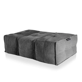 Mod3 Ottoman Trio - Black Sapphire (Шенилл), Цвет: Black Sapphire, Категория ткани: Шенилл, изображение 2