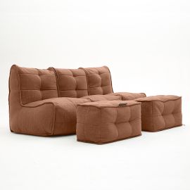 Mod3 Movie Couch Deluxe - Terra Cocta (Шенилл), Цвет: Terra Cocta, Категория ткани: Шенилл, изображение 3